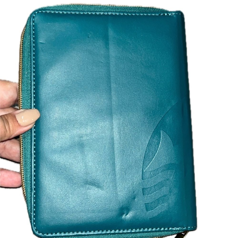 Starbucks Teal Tablet Case with Wristlet strap